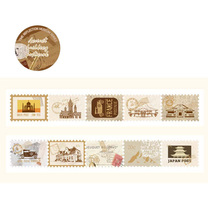 Vintage Illustrated Washi Tapes