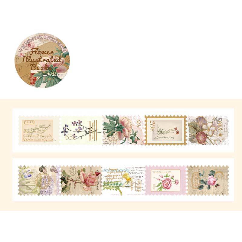 Vintage Illustrated Washi Tapes