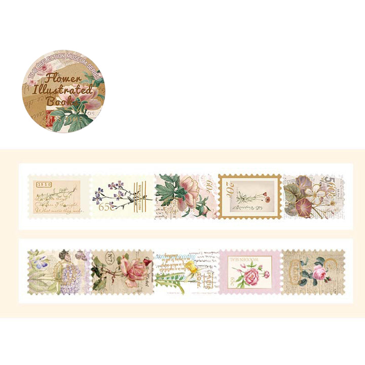 Vintage Illustrated Washi Tapes