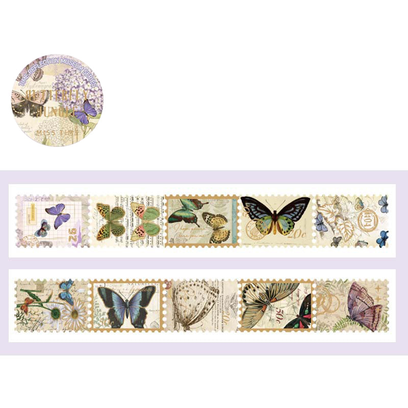 Vintage Illustrated Washi Tapes
