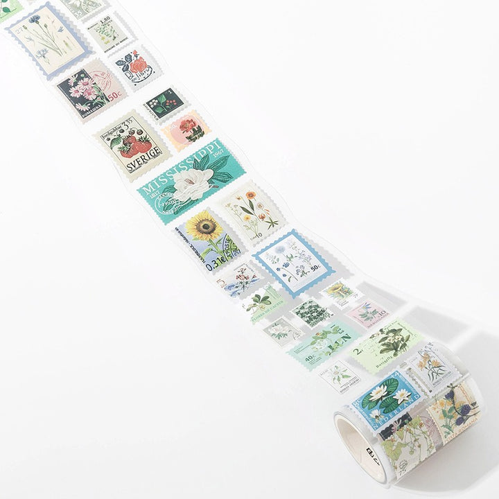 Waste Discharged Retro Stamp Tape