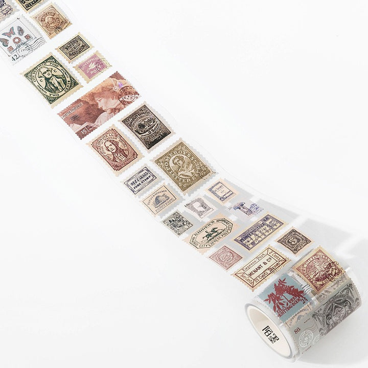 Waste Discharged Retro Stamp Tape
