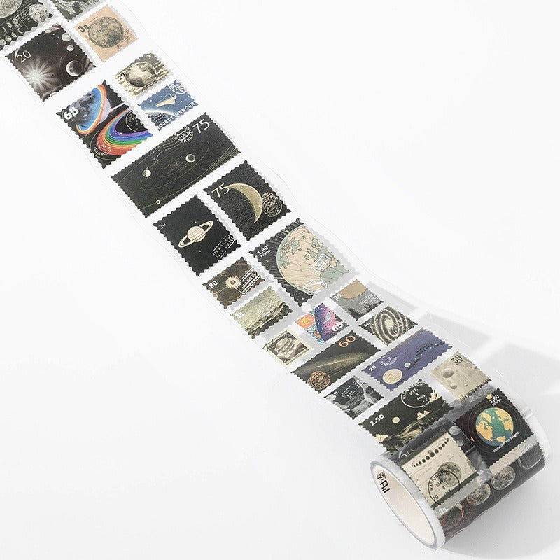 Waste Discharged Retro Stamp Tape