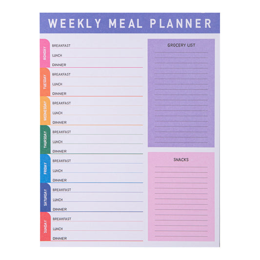 Magnetic Weekly Meal Planner