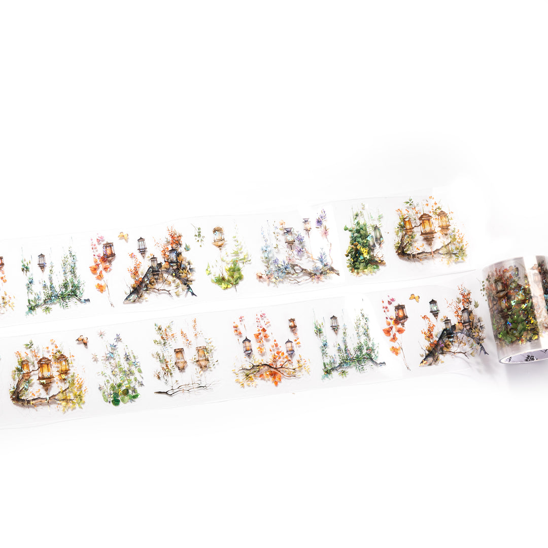 Wildflower Sprigs Die-Cut PET Tape