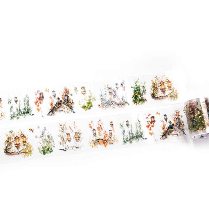 Wildflower Sprigs Die-Cut PET Tape