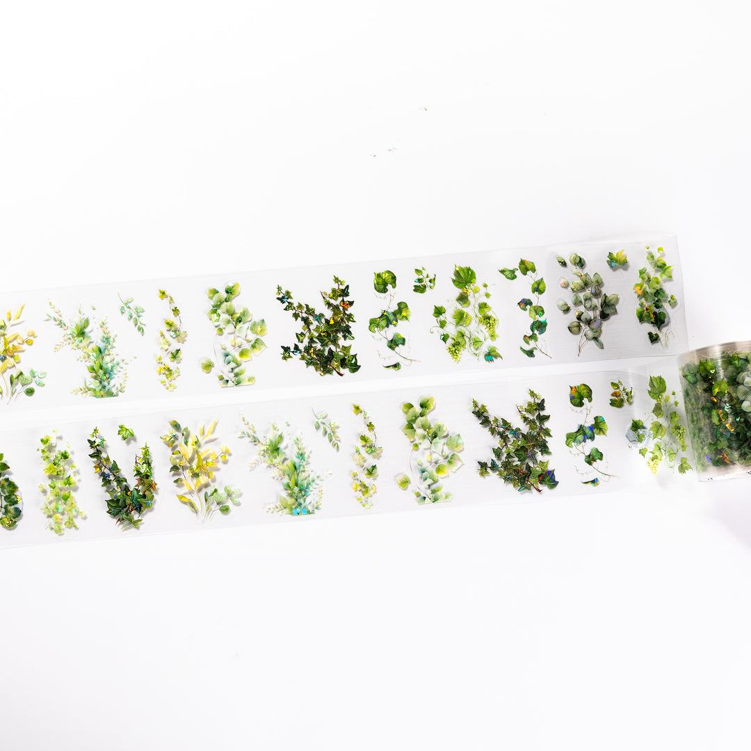 Wildflower Sprigs Die-Cut PET Tape