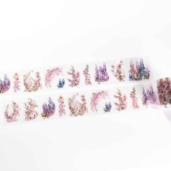 Wildflower Sprigs Die-Cut PET Tape