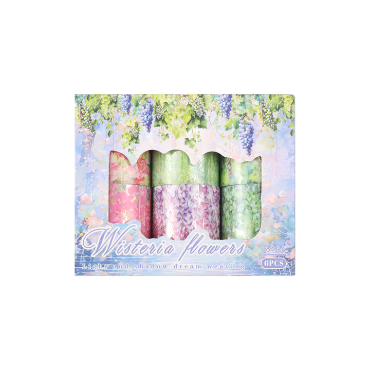 Wisteria PET Tape - Set of 6