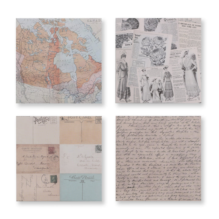 Worldwide Scrapbook Paper - 12 Sheets