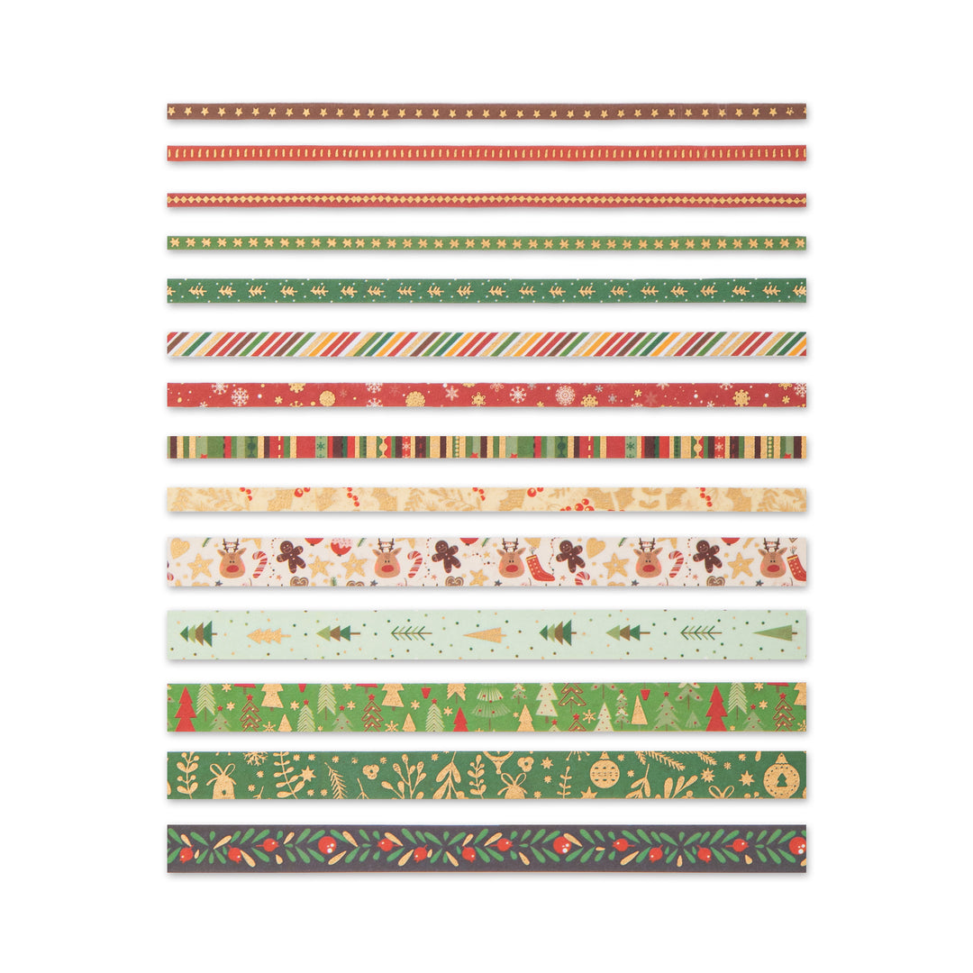 Christmas Washi Tape - Set of 21
