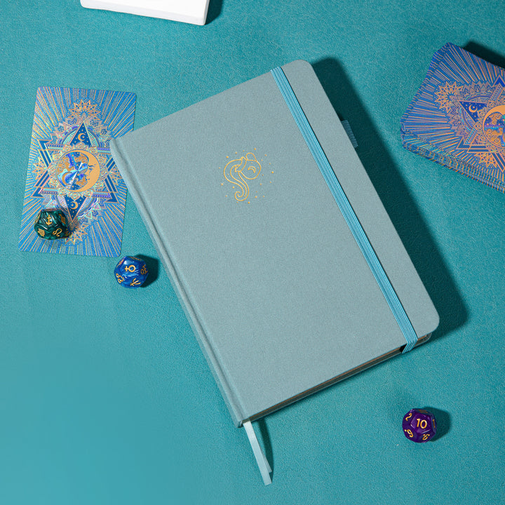 A5 Constellation Dot Grid Bullet Journal - Aquarius