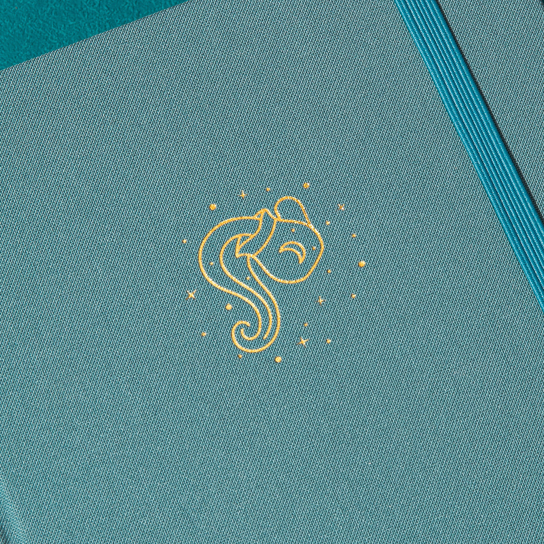 A5 Constellation Dot Grid Bullet Journal - Aquarius