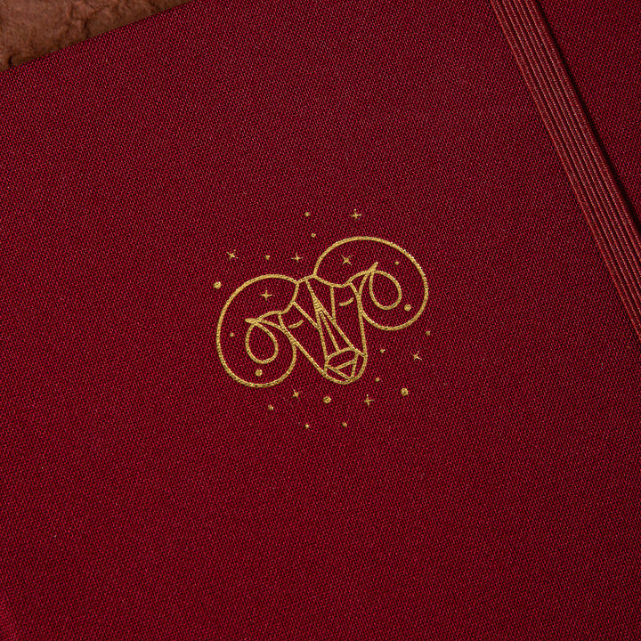 A5 Constellation Dot Grid Bullet Journal - Aries