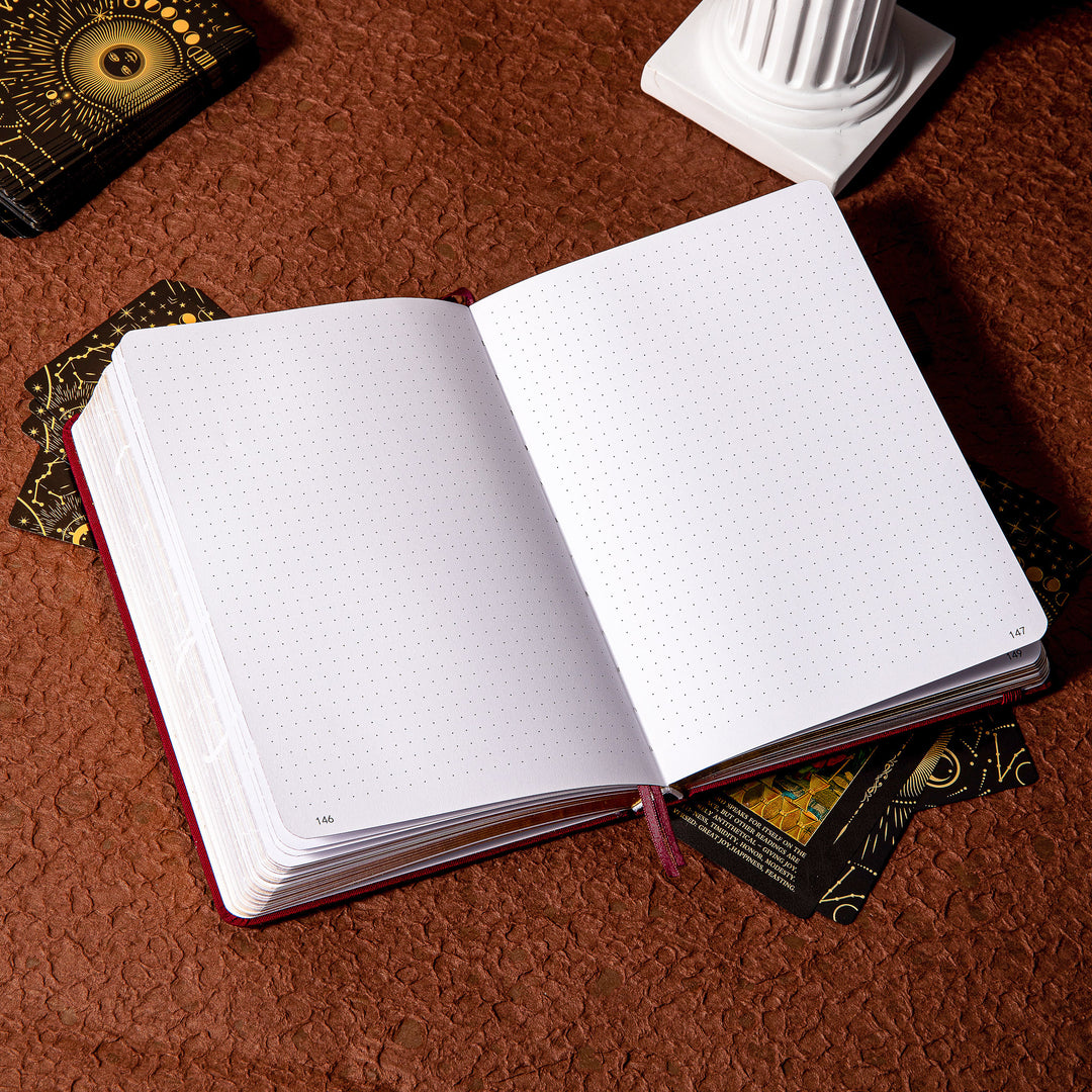 A5 Constellation Dot Grid Bullet Journal - Aries