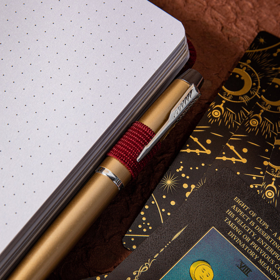 A5 Constellation Dot Grid Bullet Journal - Aries