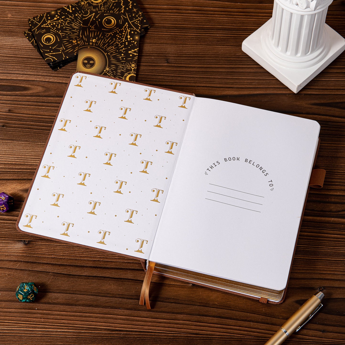 A5 Constellation Dot Grid Bullet Journal - Capricorn