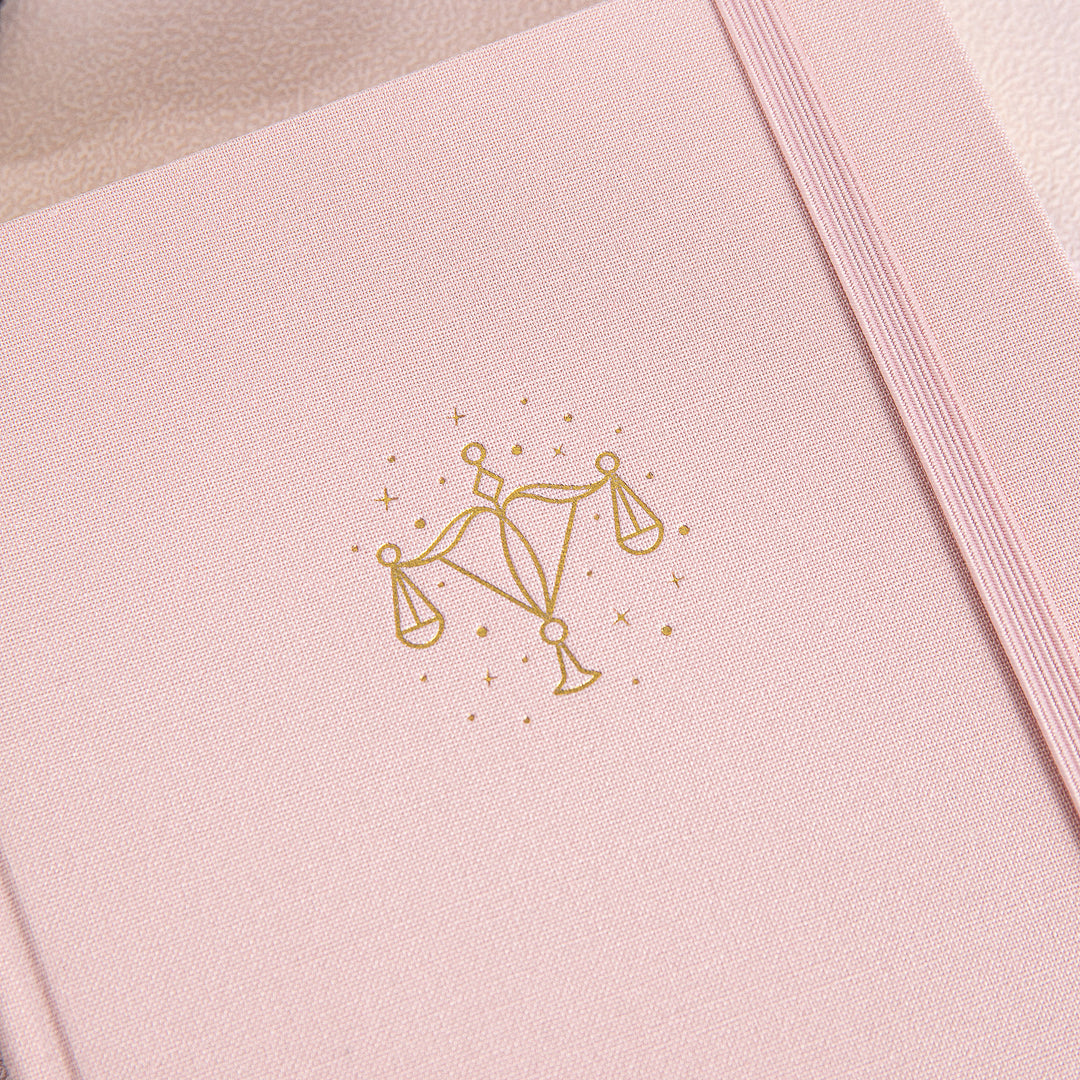 A5 Constellation Dot Grid Bullet Journal - Libra