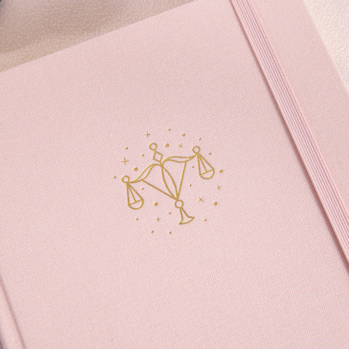 A5 Constellation Dot Grid Bullet Journal - Libra