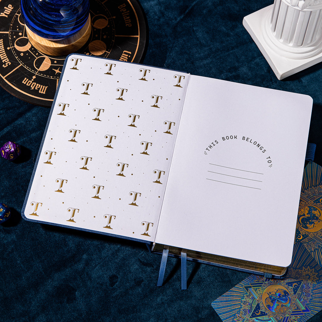 A5 Constellation Dot Grid Bullet Journal - Pisces