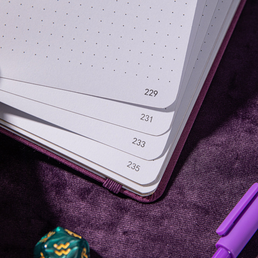A5 Constellation Dot Grid Bullet Journal - Sagittarius