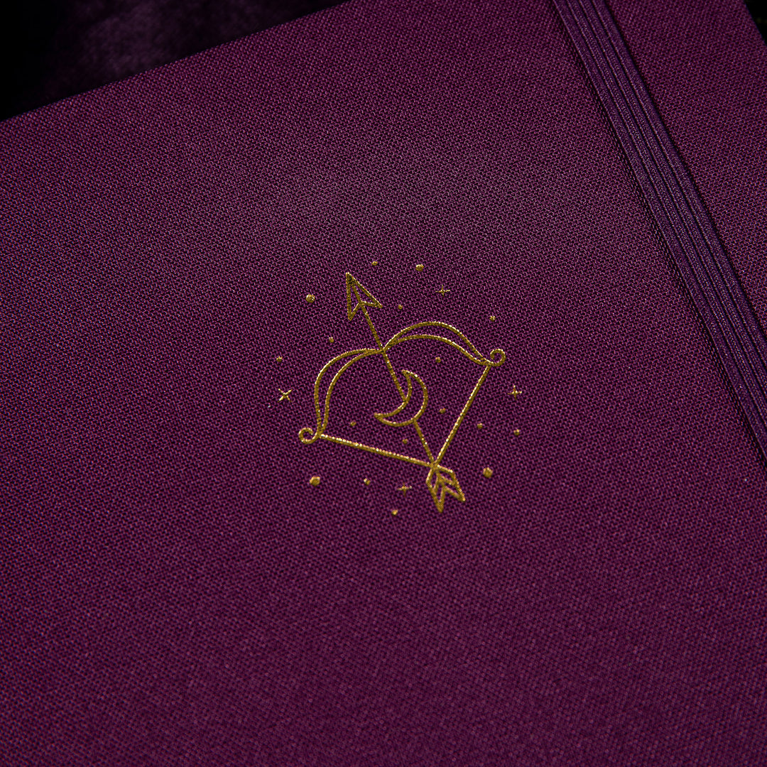 A5 Constellation Dot Grid Bullet Journal - Sagittarius