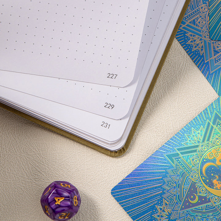 A5 Constellation Dot Grid Bullet Journal - Taurus