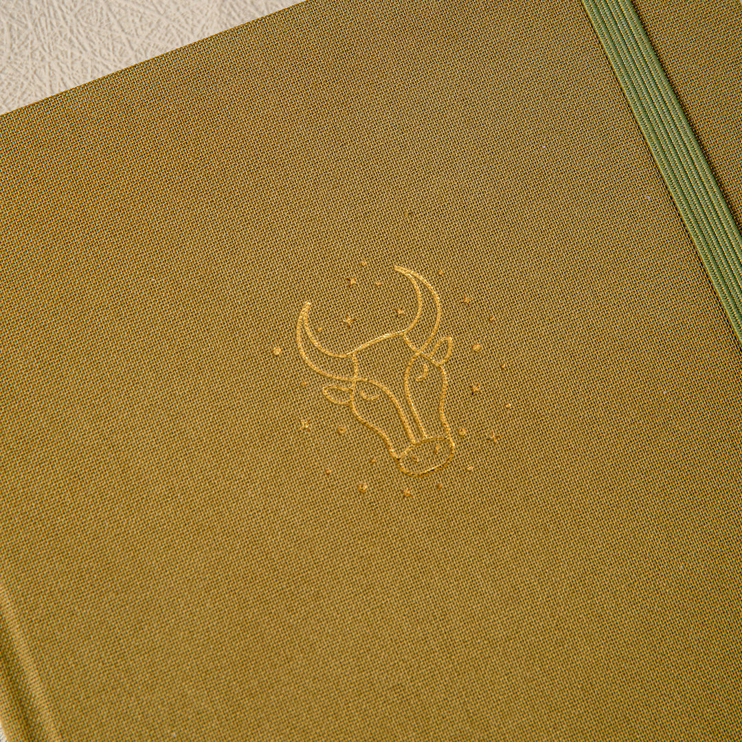 A5 Constellation Dot Grid Bullet Journal - Taurus
