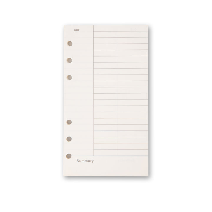 Refill Paper - Cornell Design - A6 - 40 Sheets
