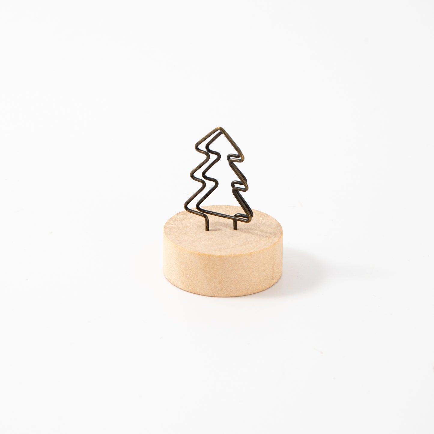 Wooden Card Note Holder - Christmas Tree