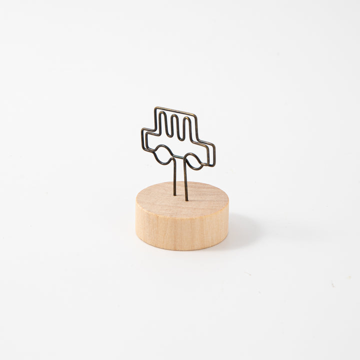 Wooden Card Note Holder - Car