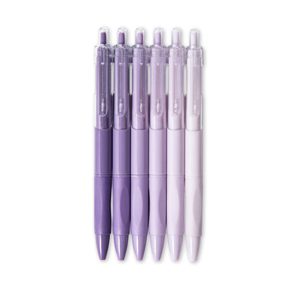 Late Moon Star Sinking Gel Pen - 0.5 mm - Set of 6