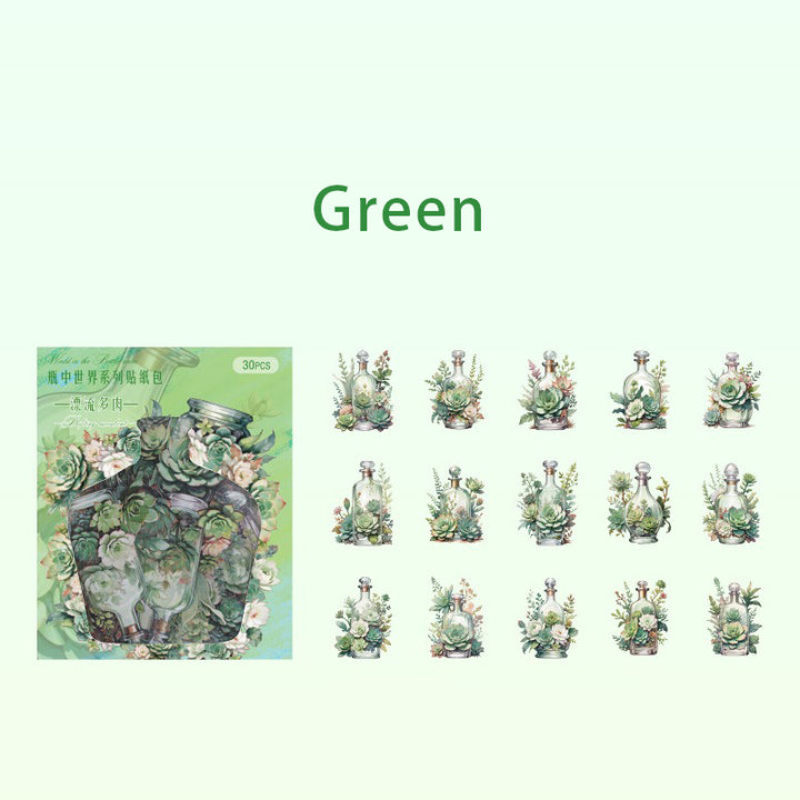 World In A Bottle Sticker Pack