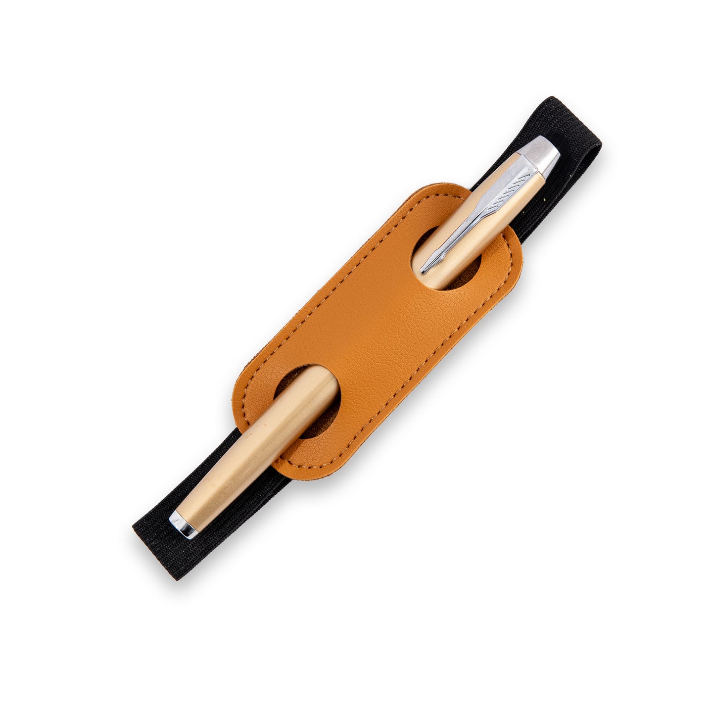 Elastic Band Pen Loop Holder - Yellow