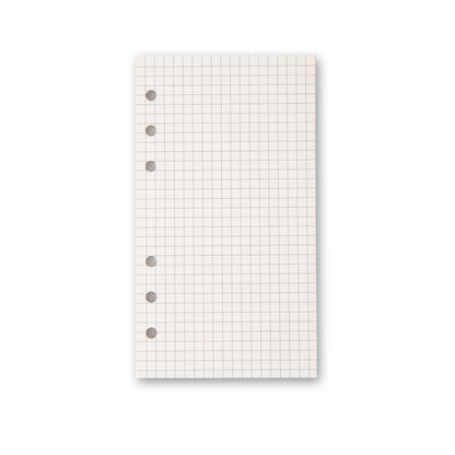 Refill Paper - Dark Grid - A6 - 40 Sheets