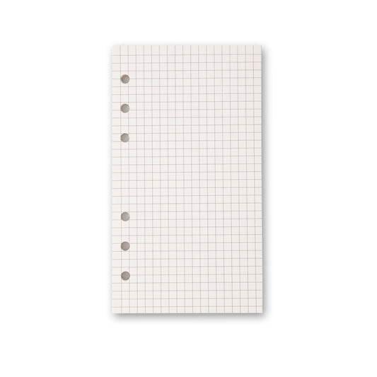 Refill Paper - Dark Grid - A6 - 40 Sheets