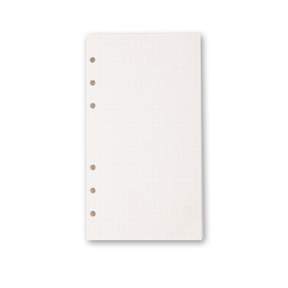 Refill Paper - Light Dotted - A6 - 60 Sheets