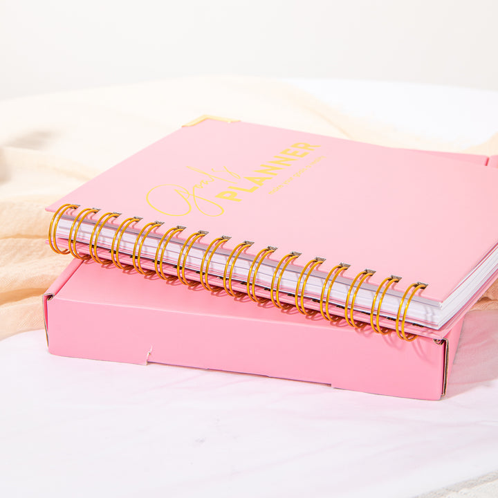 Undated Goal Planner - Pink