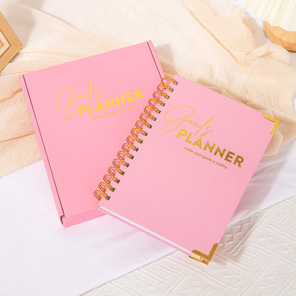 Undated Goal Planner - Pink