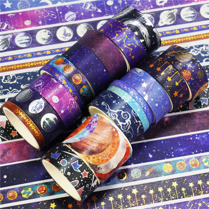 Galaxy Washi Tape - Set of 19