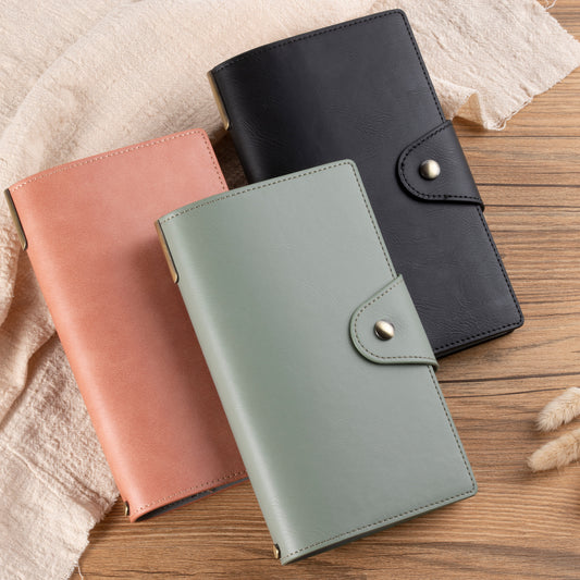 Leather Journal Notebooks with Lined Pages Blank Pages Writing Composition Notebooks Journal for Women Men - tiefossi